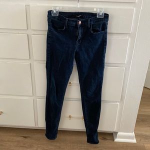 J brand dark skinny jeans